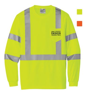 CornerStone  ANSI 107 Class 3 Mesh Long Sleeve Tee