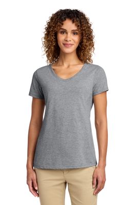 Port &amp; Co Women's Fan Favorite V-Neck Tee