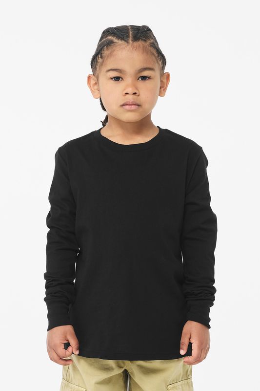 BELLA+CANVAS Youth Jersey Long Sleeve Tee