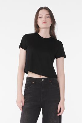 BELLA+CANVAS Women's Flowy Cropped Tee