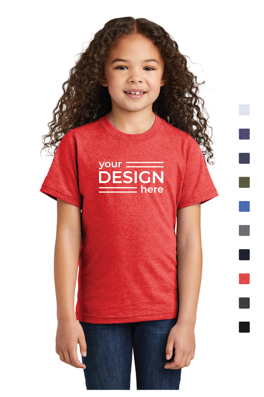 Port &amp; Co Youth Tri-Blend Tee
