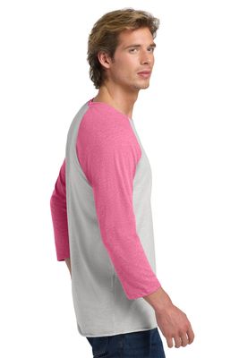 Next Level Apparel   Adult Tri-Blend 3/4-Sleeve Raglan Tee