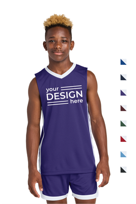 Sport-Tek Youth Rival Basketball Rev Jersey