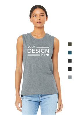 BELLA+CANVAS  Women's Jersey Muscle Tank