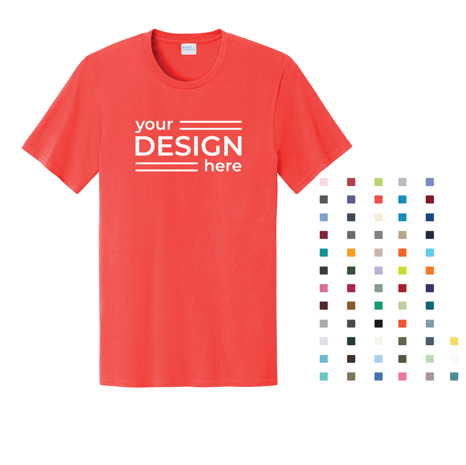 Port &amp; Co Easy Cotton Tee
