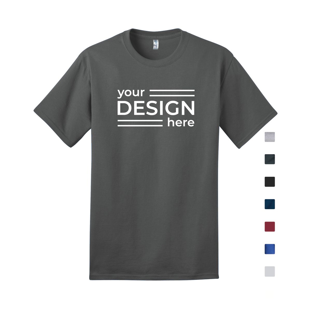 Port &amp; Co Ring Spun Cotton Tee