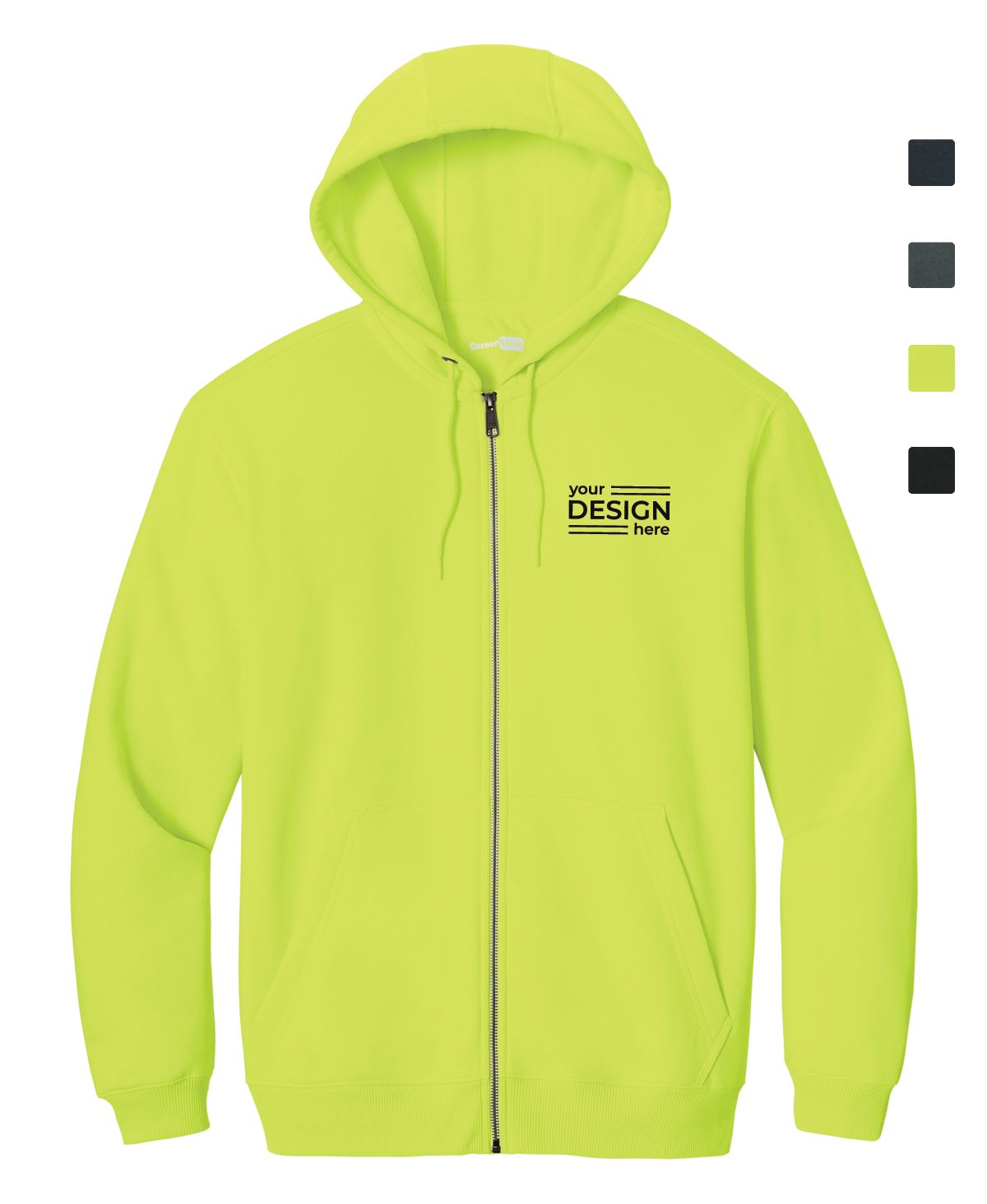CornerStone Tough Fleece Full-Zip Hoodie