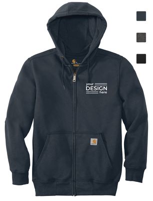 Carhartt  Rain Defender  Paxton Heavyweight Hooded Zip-Front Sweatshirt