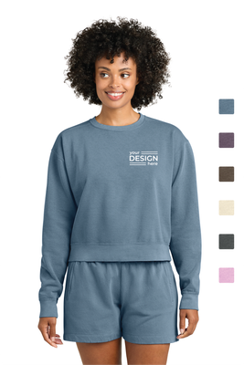 Comfort Colors Women's Mid-Length Crewneck Sweatshirt