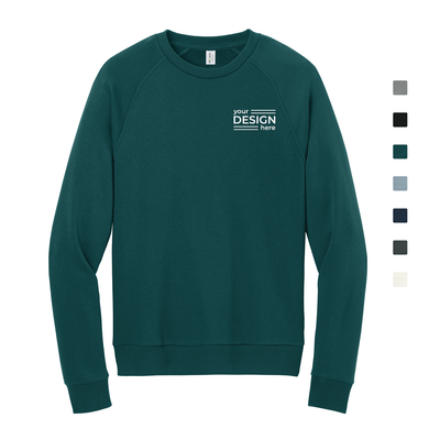 Allmade Unisex Organic CVC Fleece Crewneck Sweatshirt