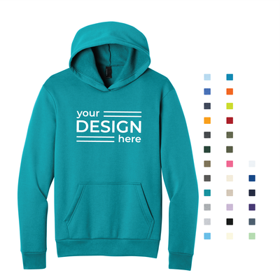 Port &amp; Co Easy Fleece Pullover Hooded Sweatshirt
