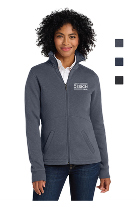 Port Authority Women's Slub Fleece Full-Zip Jacket