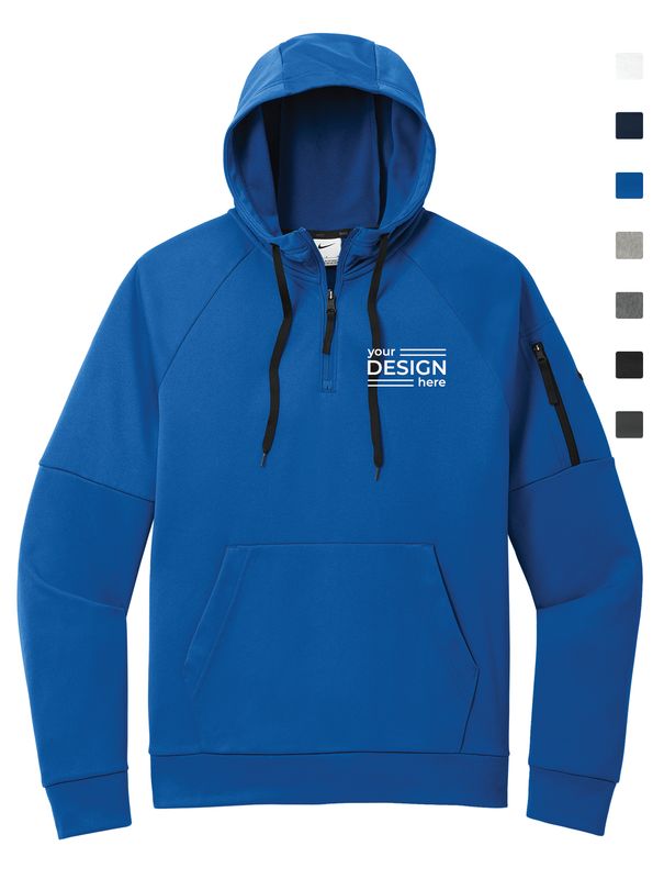 Nike Therma-FIT Pocket 1/4-Zip Fleece Hoodie