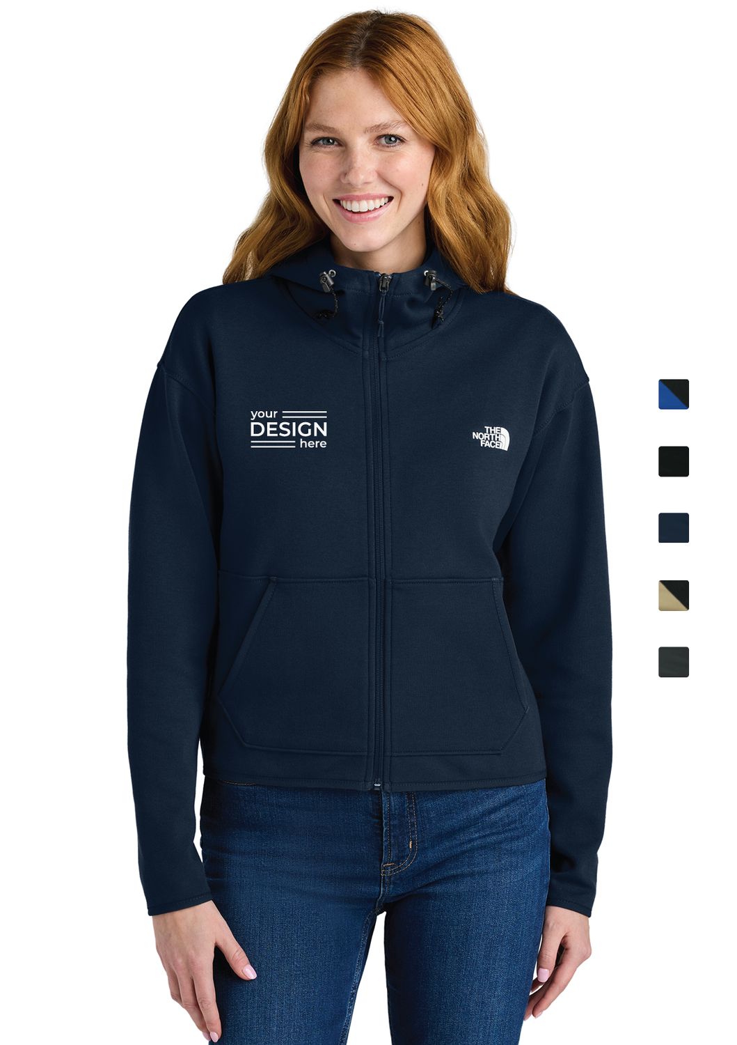 The North Face Women's Double-Knit Full-Zip Hoodie