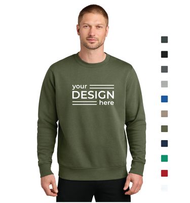 Nike Club Fleece Sleeve Swoosh Crew