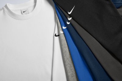 Nike Club Fleece Sleeve Swoosh Crew