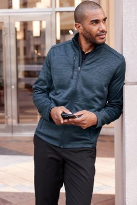 Port Authority Digi Stripe Fleece Jacket