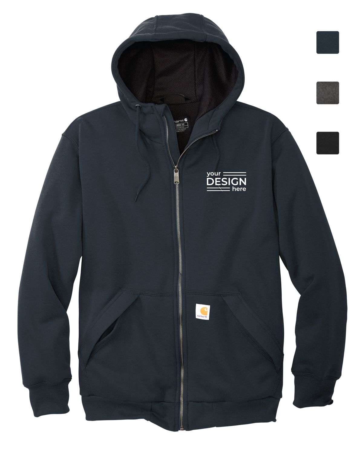 Carhartt Midweight Thermal-Lined Full-Zip Sweatshirt