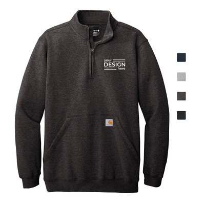 Carhartt Midweight 1/4-Zip Mock Neck Sweatshirt