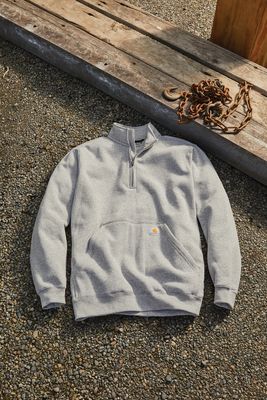 Carhartt Midweight 1/4-Zip Mock Neck Sweatshirt