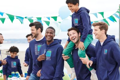 Port &amp; Co Fan Favorite Fleece Pullover Hooded Sweatshirt