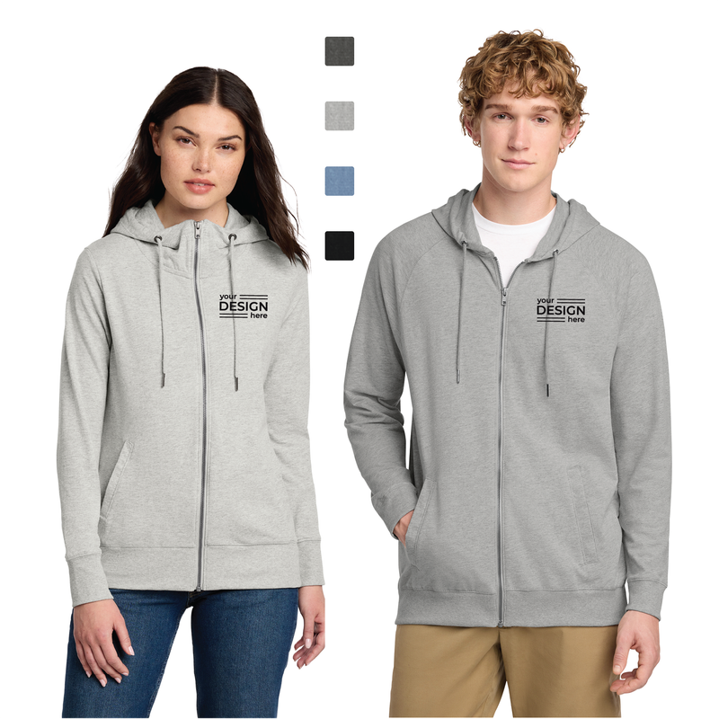 District Featherweight French Terry Full-Zip Hoodie - Men's &amp; Ladies