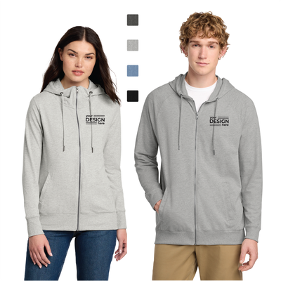 District Featherweight French Terry Full-Zip Hoodie - Men's &amp; Ladies