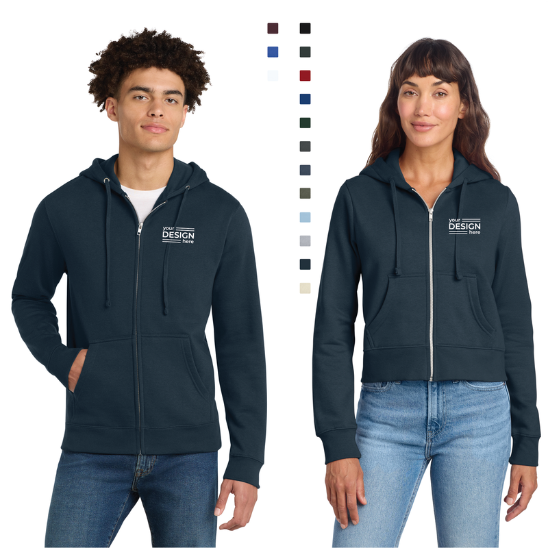 District V.I.T.Fleece Full-Zip Hoodie - Men's &amp; Ladies