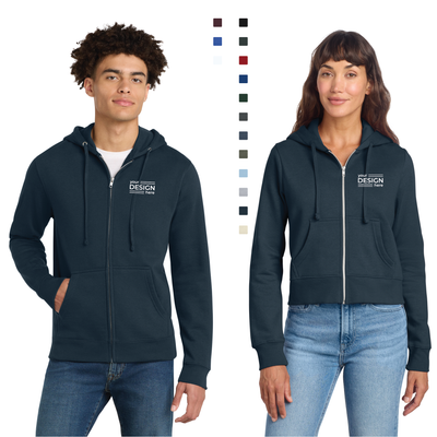 District V.I.T.Fleece Full-Zip Hoodie - Men's &amp; Ladies