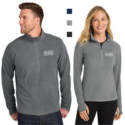 Port Authority Microfleece 1/2-Zip Pullover - Men's &amp; Ladies