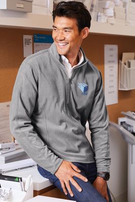 Port Authority Microfleece 1/2-Zip Pullover - Men's &amp; Ladies