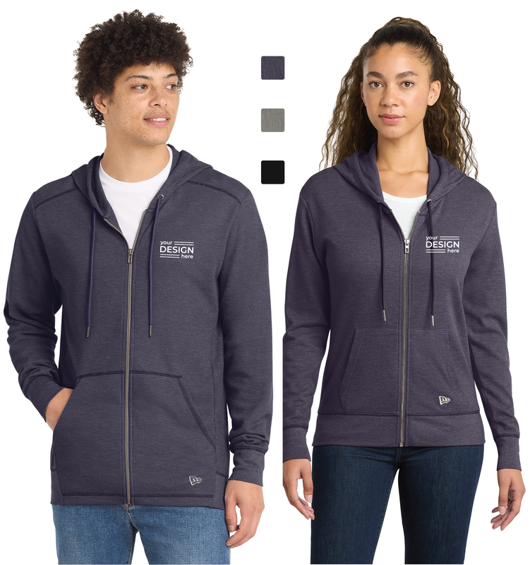 New Era Thermal Full-Zip Hoodie - Men's &amp; Ladies