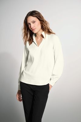 Mercer+Mettle Women's Long Sleeve Buttery Soft Popover Blouse
