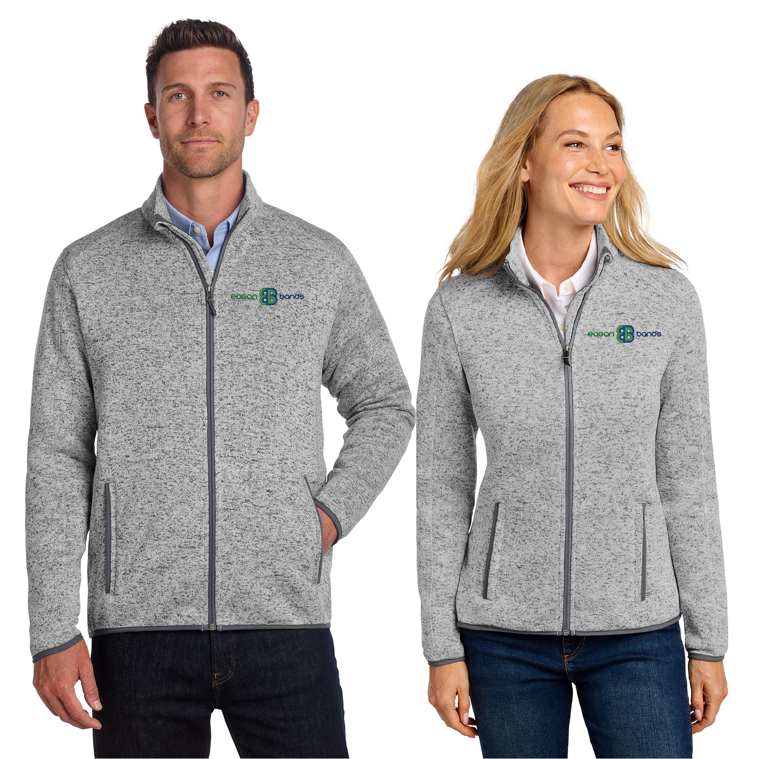 Eagan High School Band Port Authority Sweater Fleece Jacket