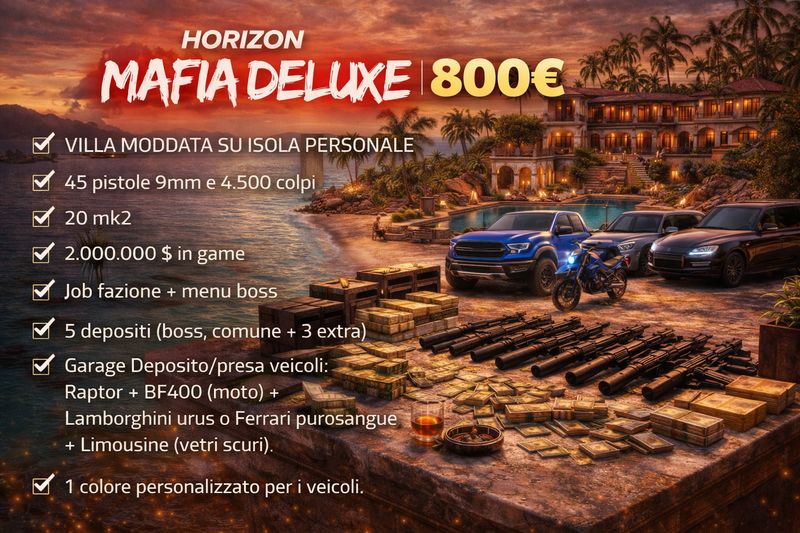 HORIZON PACK MAFIA "DELUXE"