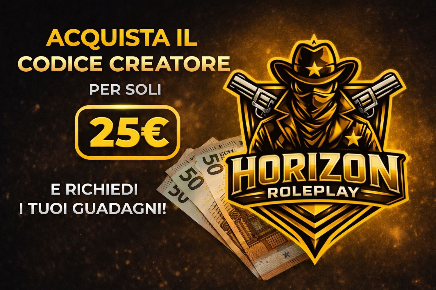 HORIZON PACK "CODICE CREATORE"