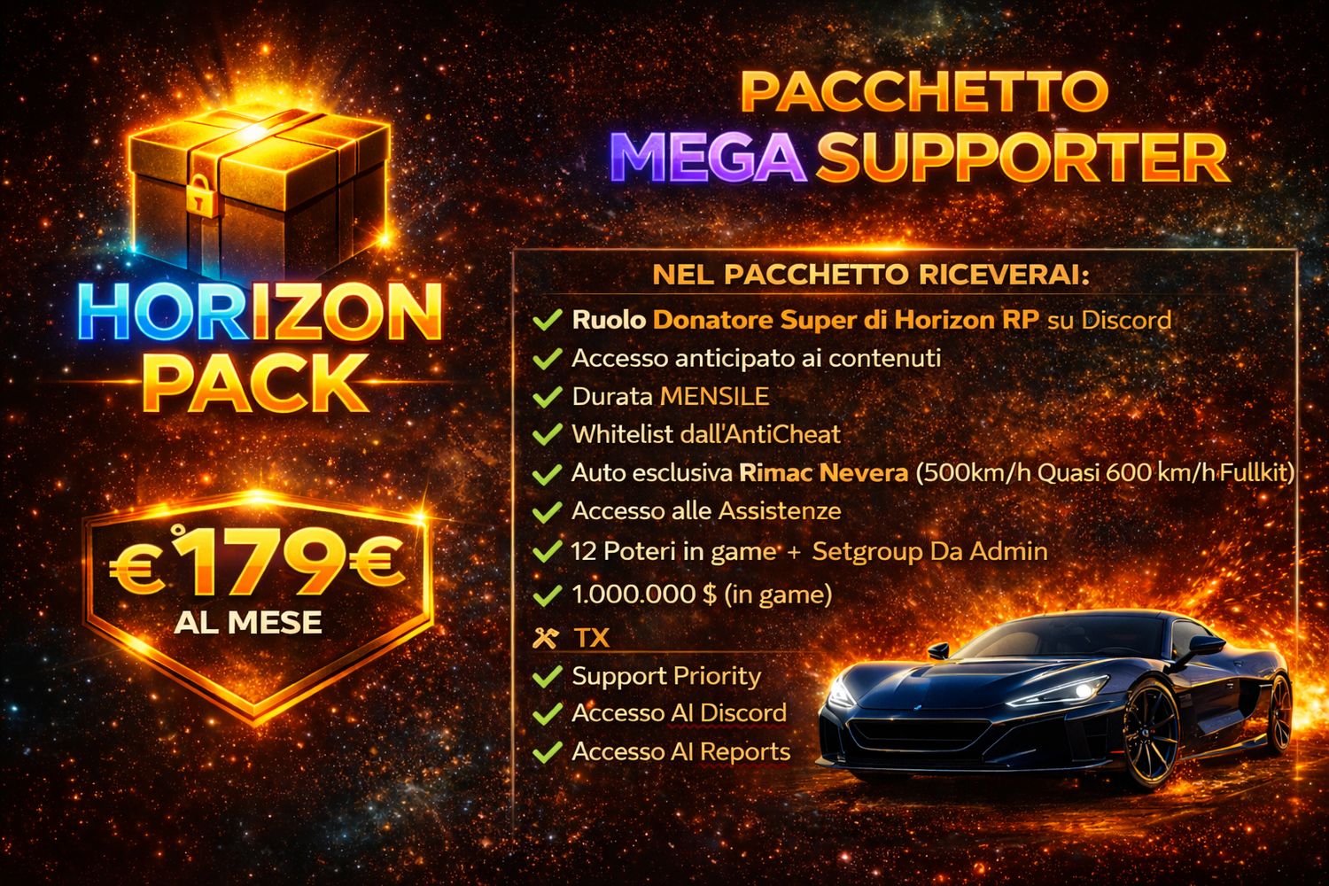 HORIZON PACK "SUPPORTER"
