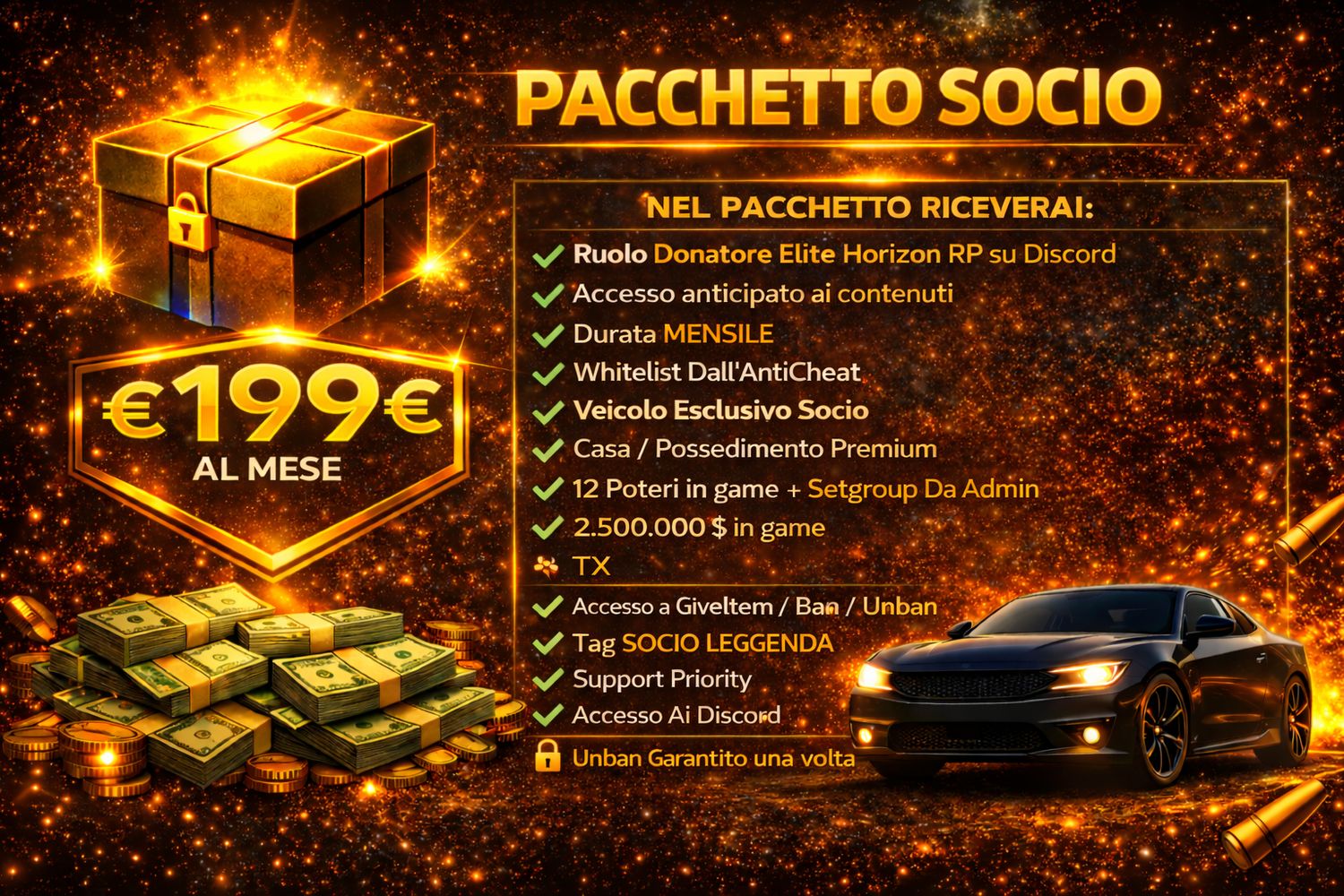 HORIZON PACK "SOCIO"