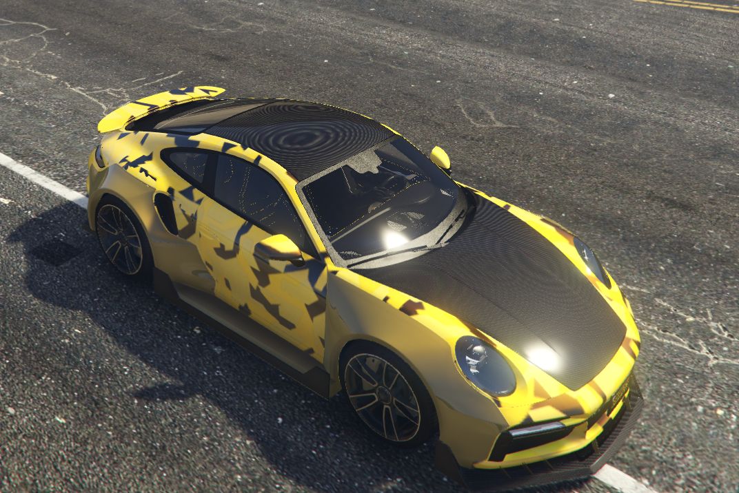 HORIZON PACK "AUTO" - Porsche 911 speedrunner