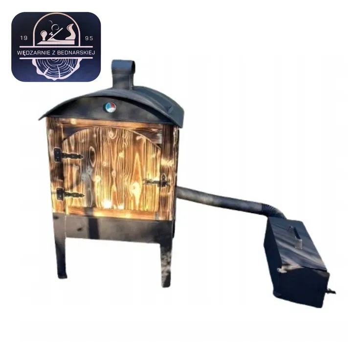 Wędzarnia Drewniana Ogrodowa PREMIUM 60 Opalana