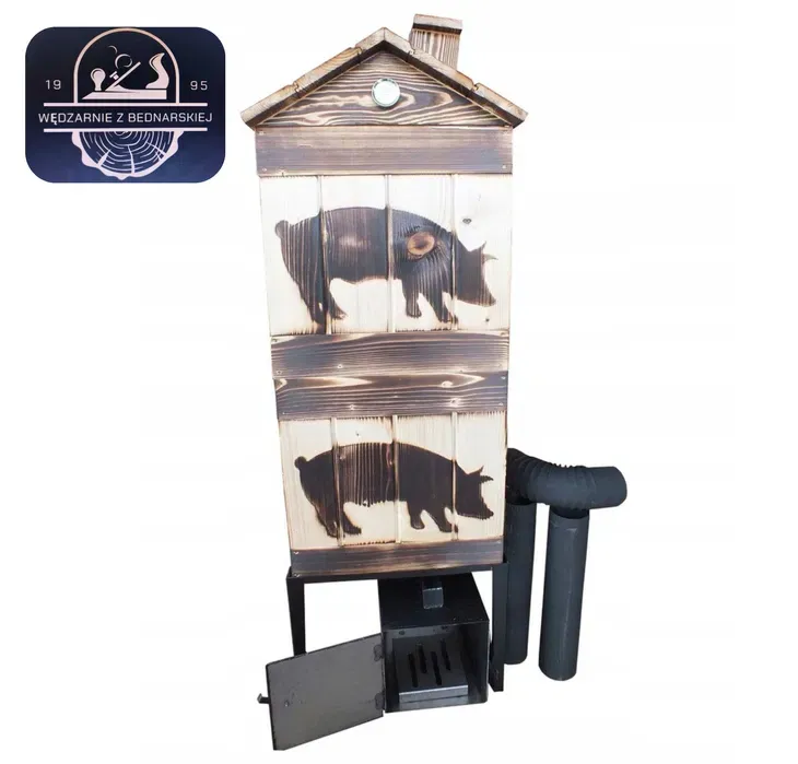 Wędzarnia Drewniana Ogrodowa XXL + OPALANA GRATIS!