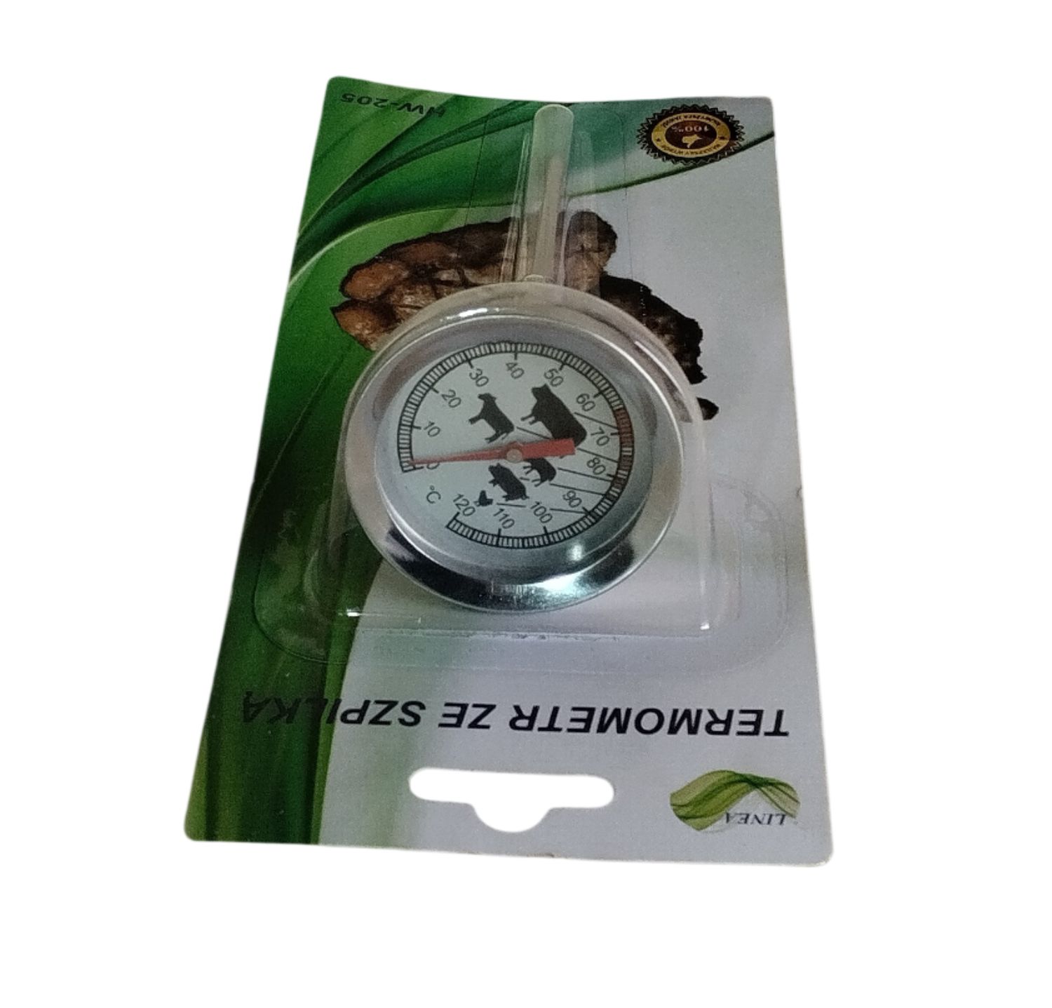 TERMOMETR DO MIĘS WĘDZARNIA 120 STOPNI