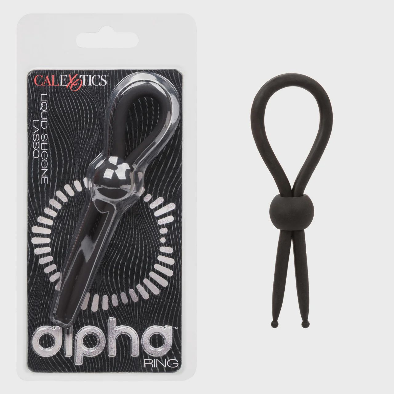 Alpha™ Liquid Silicone Lasso - Black