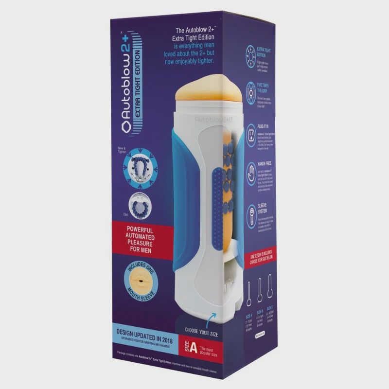 AUTOBLOW - 2 PLUS XT MASTURBATOR &amp; SLEEVE A