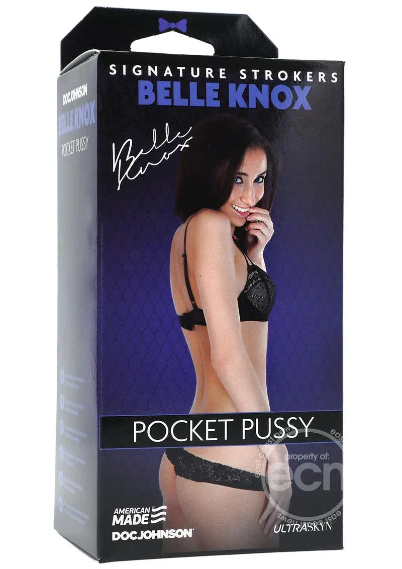 Belle Knox Fresh Meat Ultraskyn Masturbator - Pussy - Vanilla