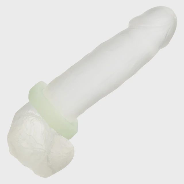 Alpha™ Glow-In-The-Dark Liquid Silicone Prolong Sexagon Ring