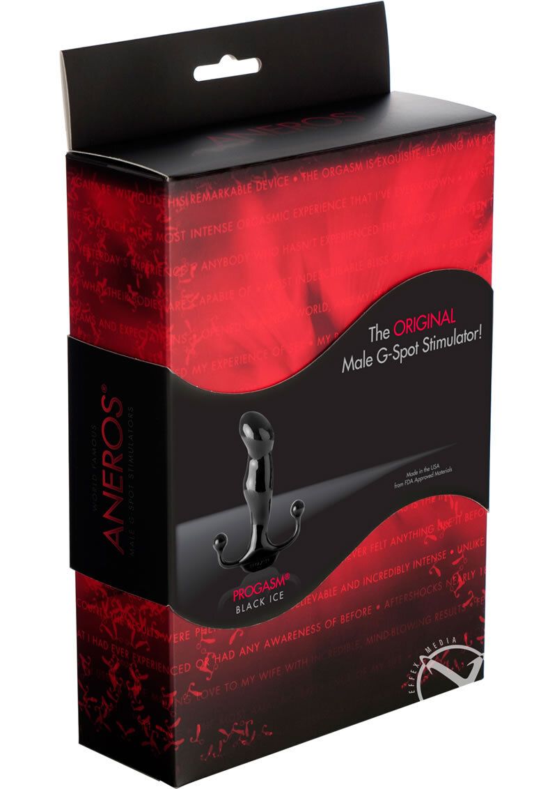 Aneros Progasm Jr. Prostate Stimulator - Black