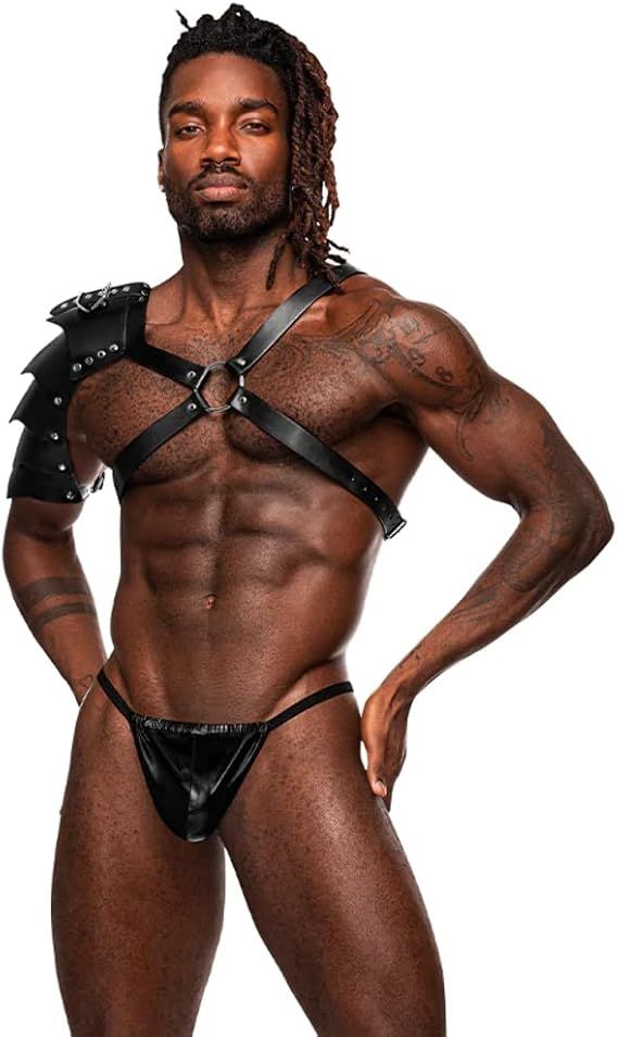 Aquarius Leather Harness - Black