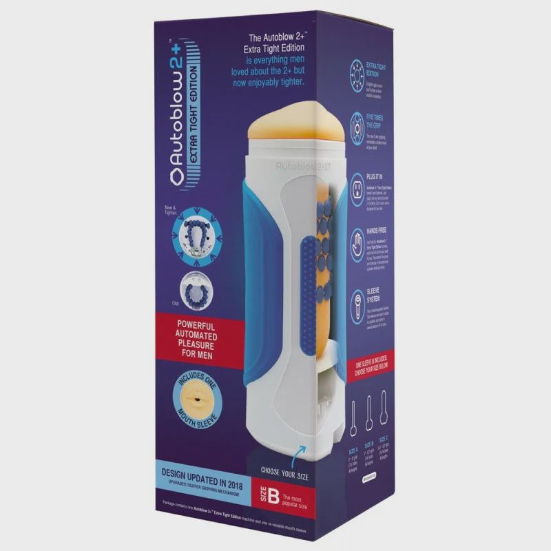 AUTOBLOW - 2 PLUS XT MASTURBATOR &amp; SLEEVE B