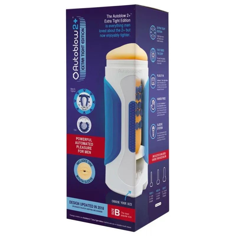 AUTOBLOW - 2 PLUS XT MASTURBATOR &amp; SLEEVE B